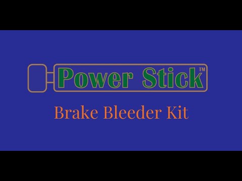 Power Stick Brake Bleeder Video